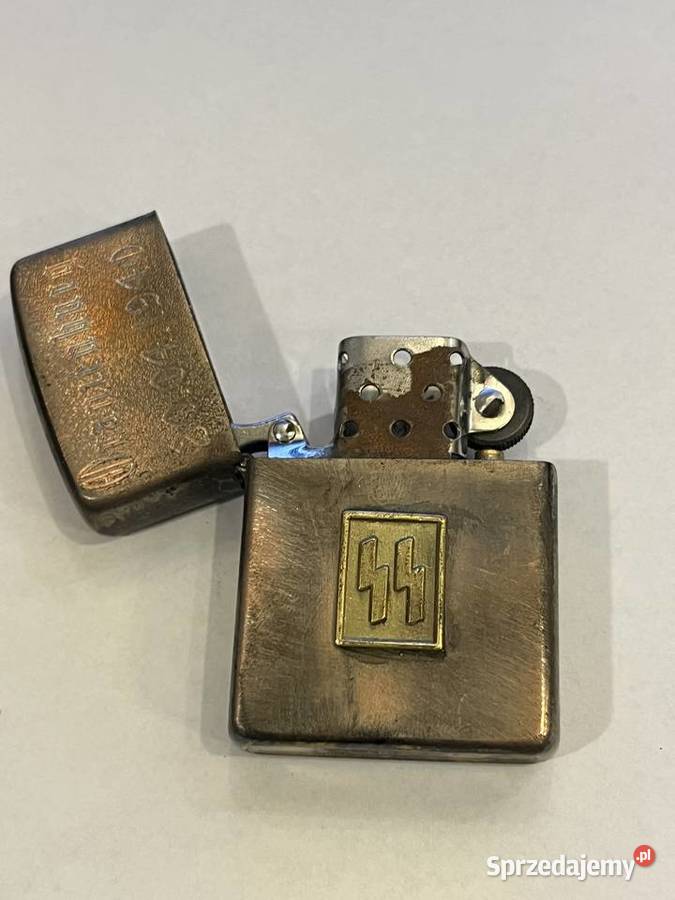 Niemiecka zapalniczka benzynowa SS III Rzesza Kraków