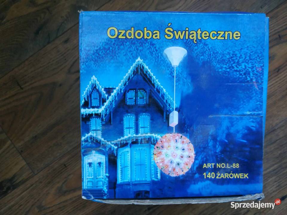 Ozdoba świąteczna kula Boże Narodzenie Wilkowice