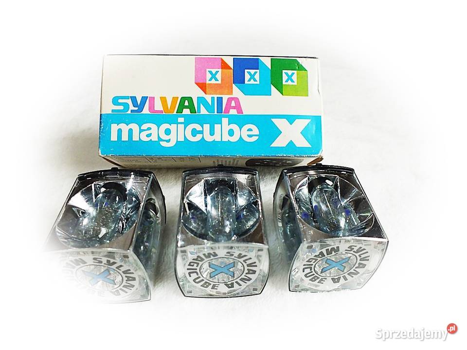 Żarówki błyskowe Sylvania Magicube X flash cube