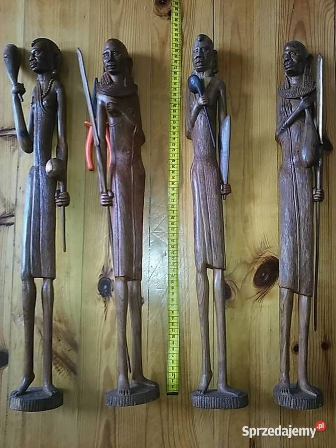 Rzeźba figurka z Afryki wojownicy