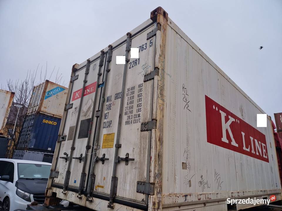 Kontener 20RF Chłodnia 6 metrowa produkcji 2015 Gdynia sprzedam