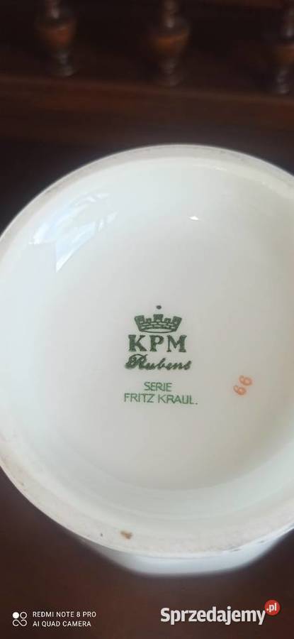 Dzbanek KPM Germany Syg 1925 1945Fritz Kraul Gdańsk