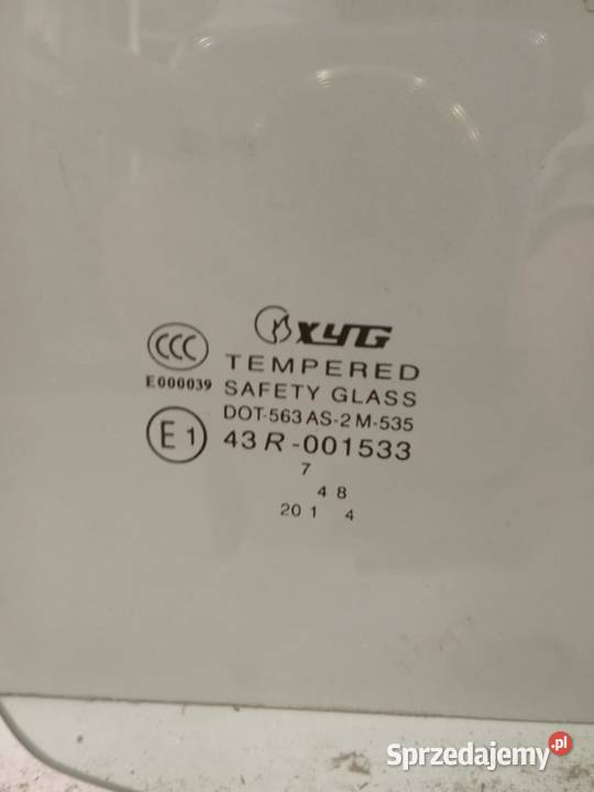 Szyba Drzwi Prawa Przednia BMW Seria 3 E90 0412 Bralin