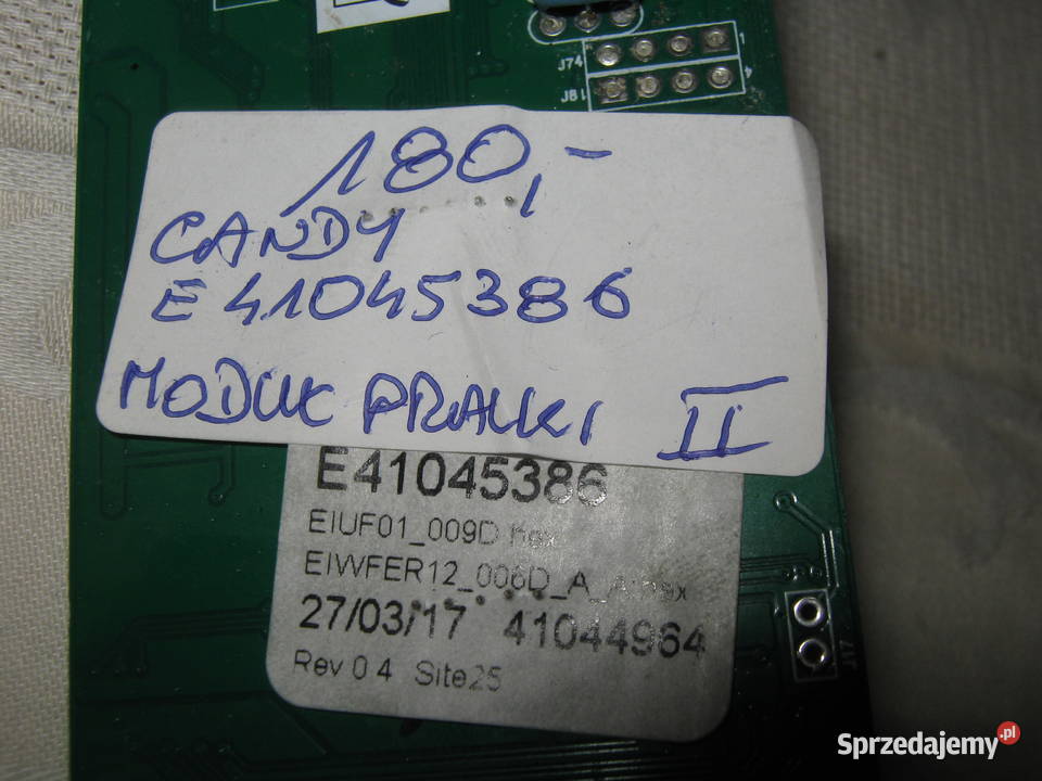 CANDY E 41045386 MODUŁ PRALKI 2