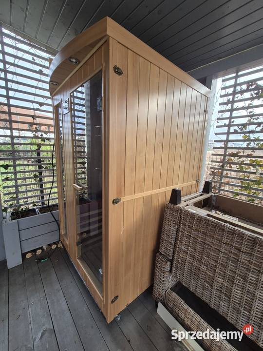 Sauna fińska sucha zewnetrzna piec kamienie Sauny Wrocław
