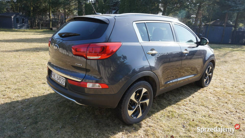 Kia Sportage piękny Gwarancja III 20102015 grafitowy Zielona Góra