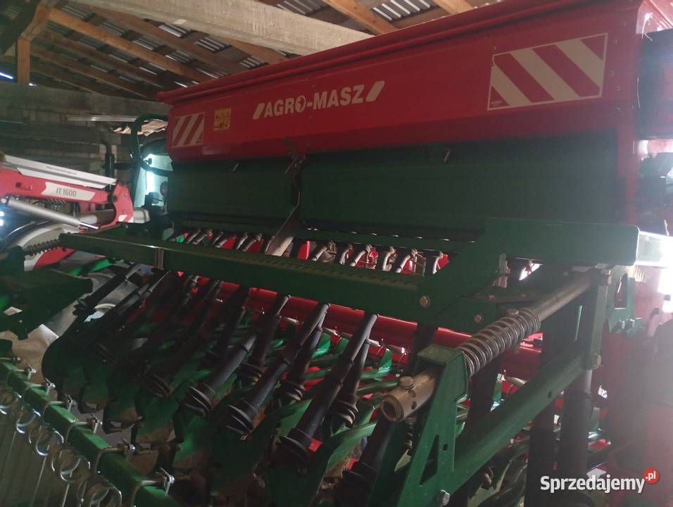 Siewnik Agromasz 25m nieuszkodzony Lipiny Dolne