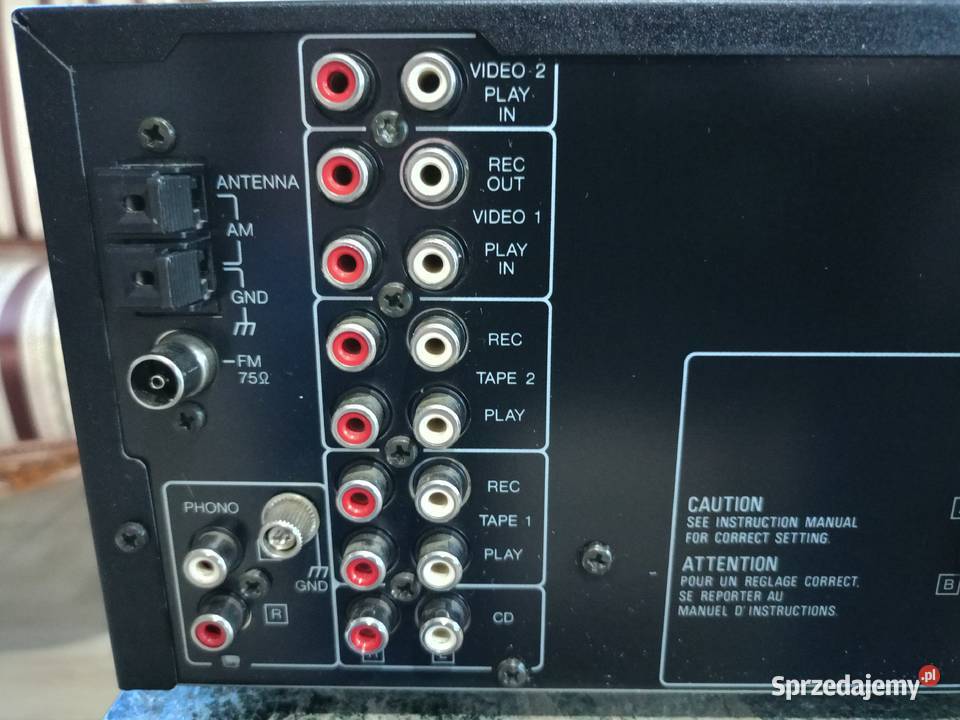 Amplituner KENWOOD KRV6060 z pilotem Drawski Młyn