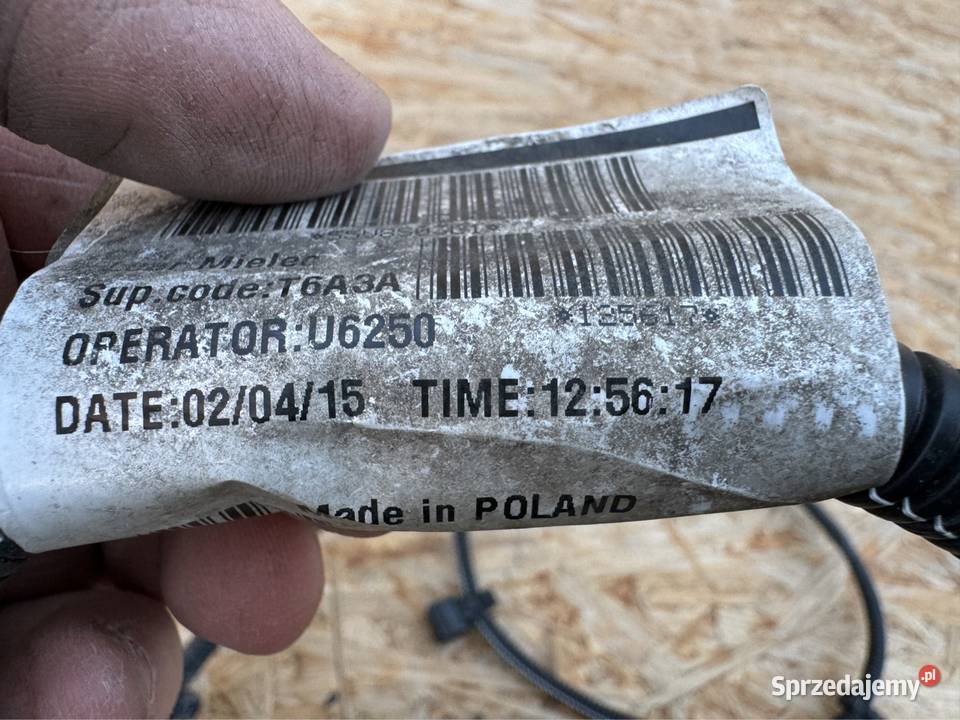 Instalacja wiązka pdc parków zderzaka tyl Volvo Sieraków sprzedam