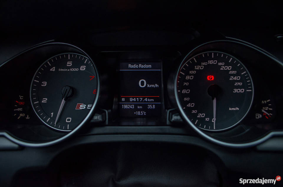 AUDI S5 MANUAL CZERWONE SKÓRY LIFTING NA NOWY Zwoleń