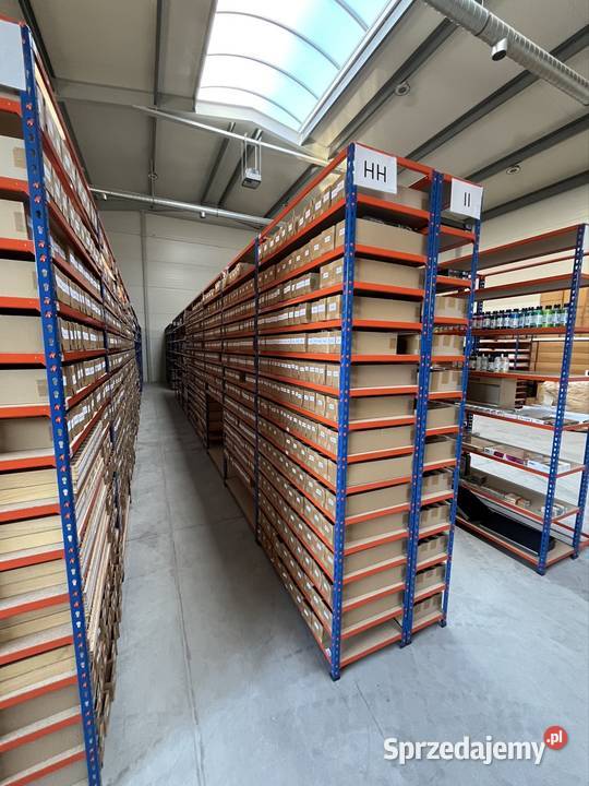 Regał magazynowy metalowy regały półkowe półki 200cm Łódź