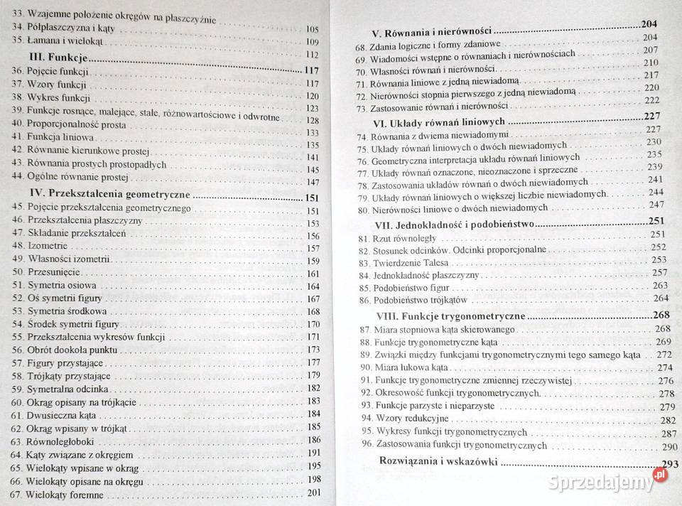 Matematyka 1 Stanisław Zieleń Rok wydania 1998 lubelskie Chełm