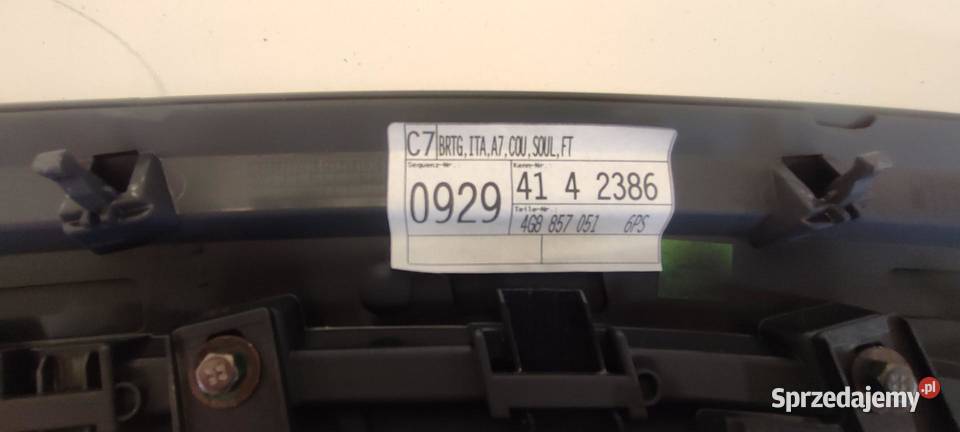 AUDI A7 4G LISTWA PODSZYBIE KONSOLI DESKI osobowe Wyposażenie wnętrza sprzedam