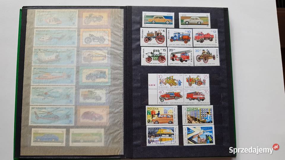 Zestaw 187 znaczków religia sport statki Dąbrowa Górnicza