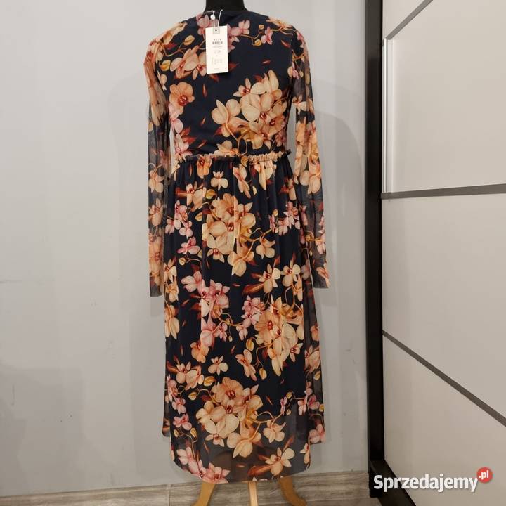 Sukienka w storczyki Vila S Kraków sprzedam