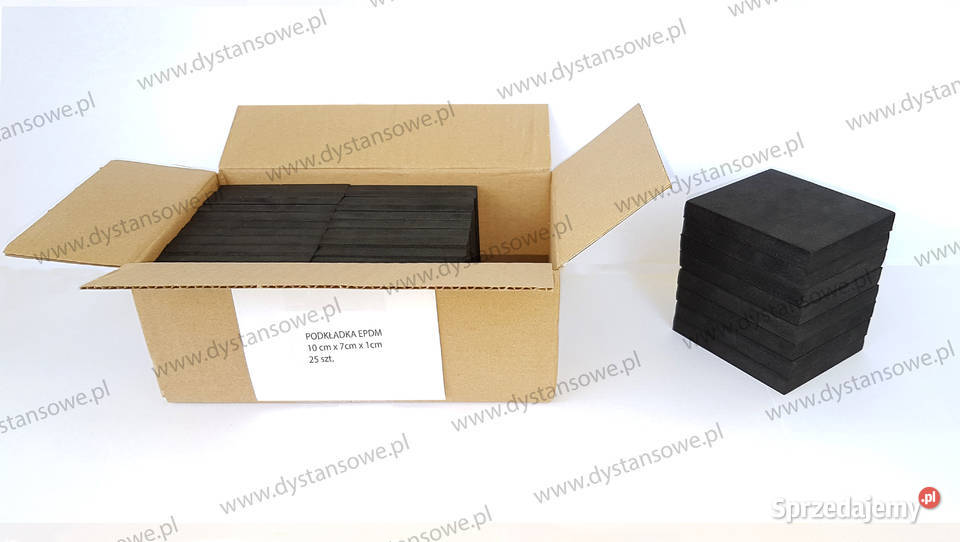 Okrągłe gumowe podkładki dystansowe pod taras Dom i Ogród wielkopolskie Poznań