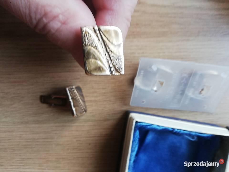 Spinki do mankietów z lat PRL mazowieckie Warszawa