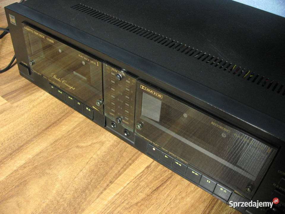 Unikatowy magnetofon Dual CC 8025 Cassette Deck Świebodzice