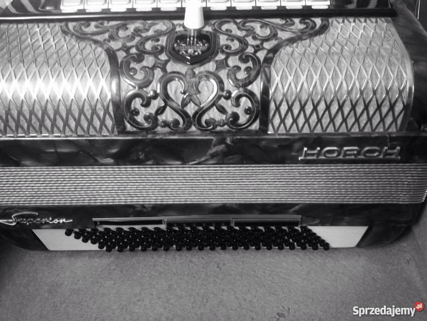 Piękny akordeon HORCH klawiszowe Rzepin