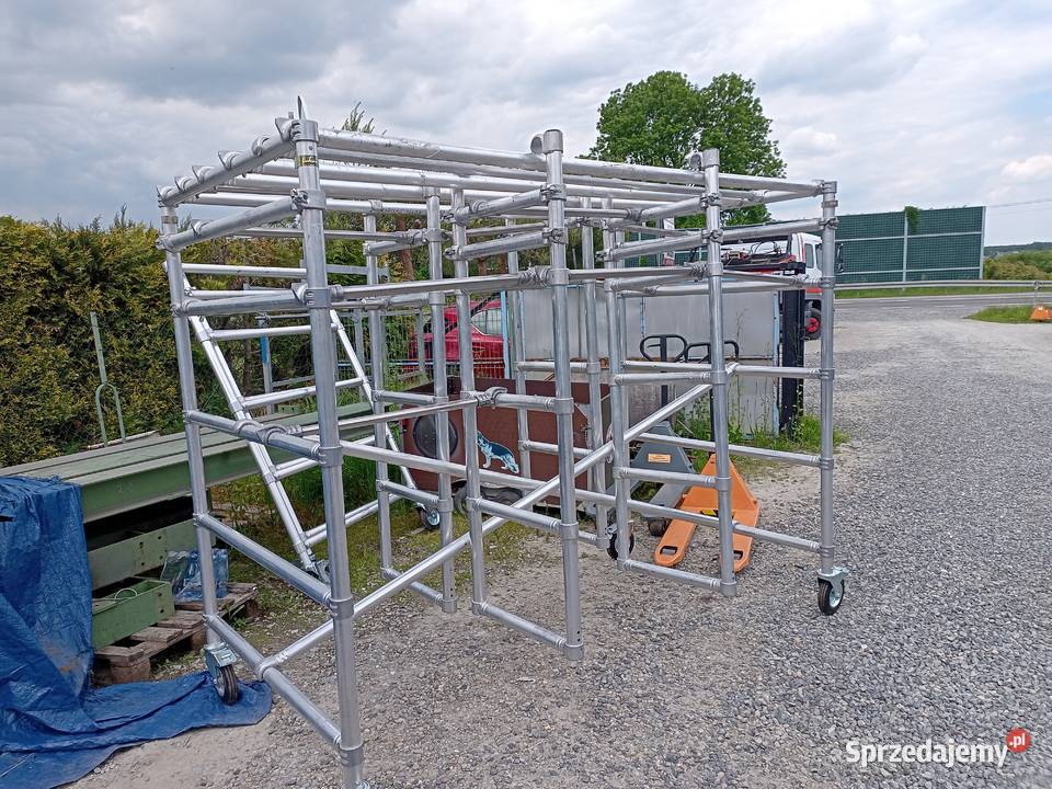 rusztowanie aluminiowe na kólkach