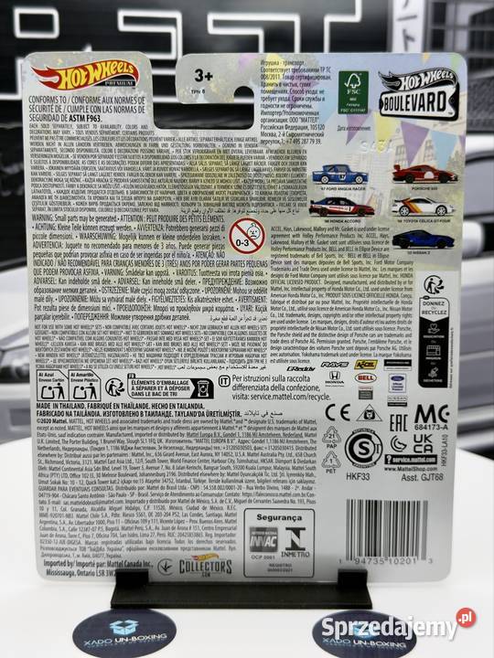 Hot Wheels Boulevard 95 Toyota Celica GTFour BOX Wrocław sprzedam