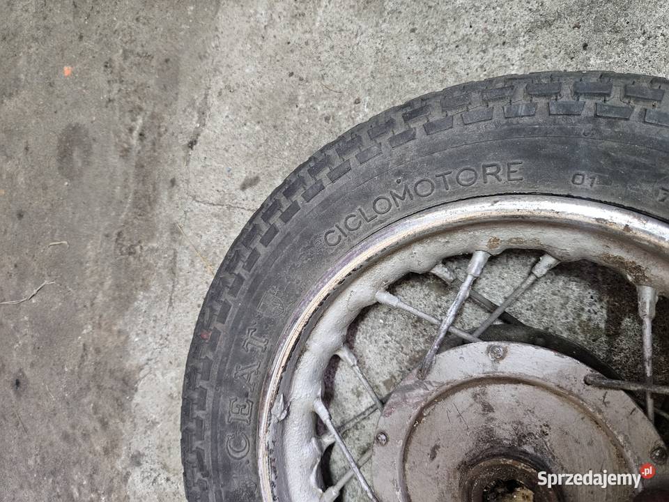 Koło opona 9 Garelli katia włoska motorynka Kłodawa