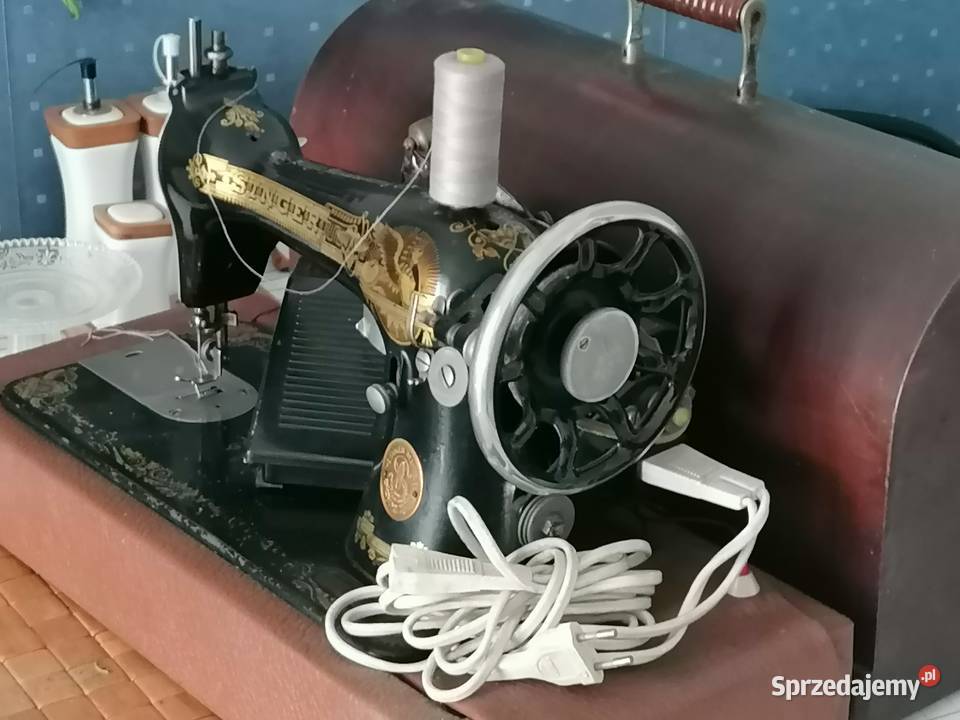 Zabytkowa maszyna do szycia Singer przerobiona Kraków