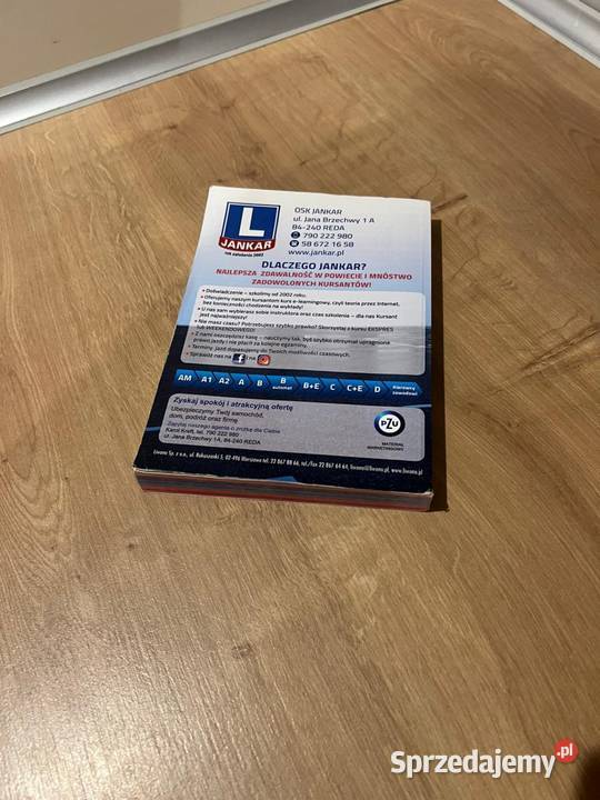 Książka do nauki Prawo Jazdy Reda