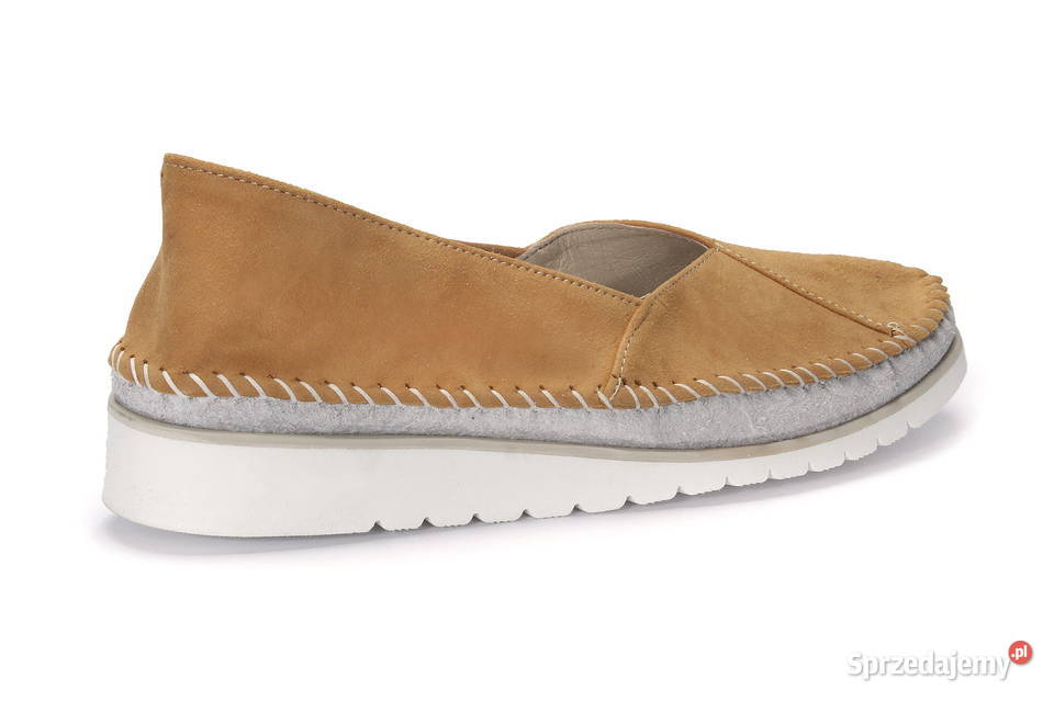 Espadryle ze skóry zamszowej 36 41 Kalwaria Zebrzydowska