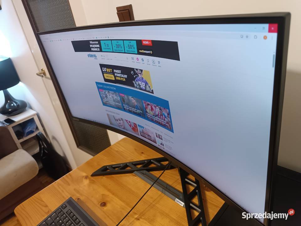 Monitor LENOVO Legion R34w30 34 3440x1440px małopolskie Libiąż sprzedam
