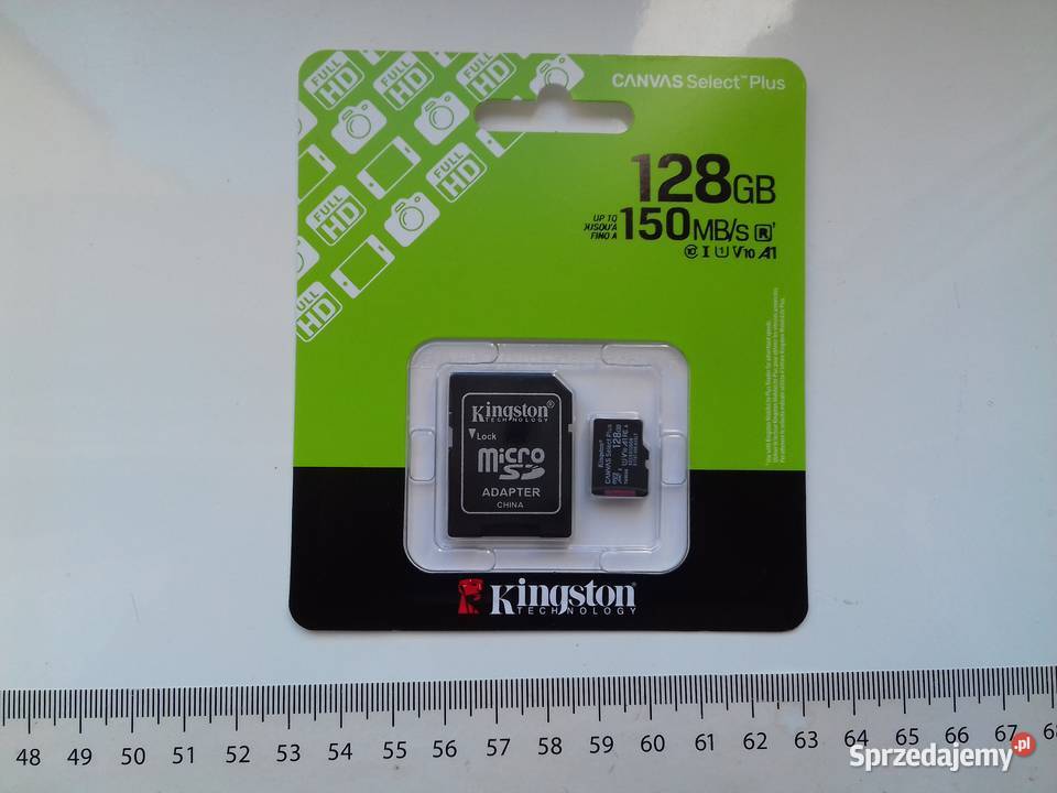 Karta pamięci microSD 128GB Kingston Canvas Bydgoszcz sprzedam