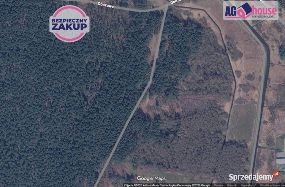 Działka Jastrzębia Góra Obozowa 11261m2 Sprzedaż
