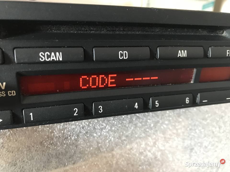 radio blaupunkt cd43 bmw e30 e36 e34 e38 e31 e32 Kraków