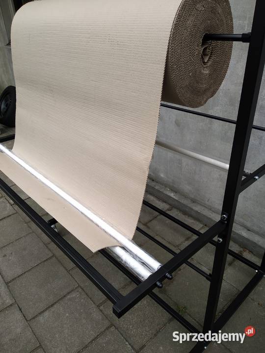 Stojak na rolki z papierem falistym sprzedam