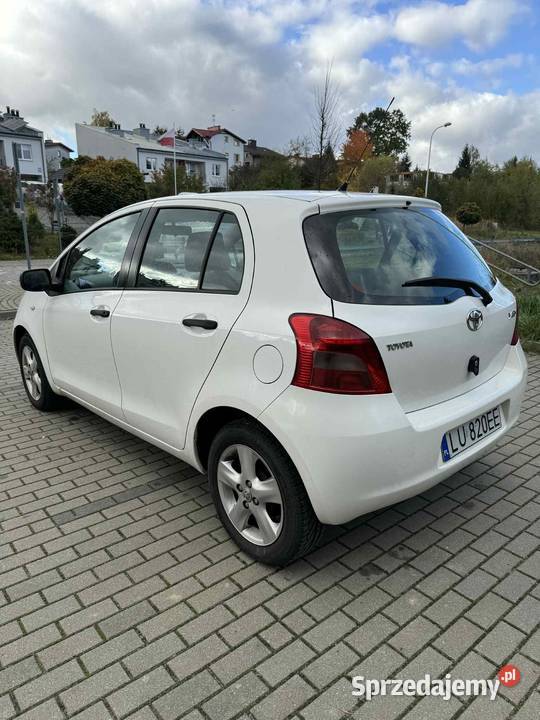 Toyota Yaris II P9 13B 07r Rok produkcji 2007 lubelskie Lublin sprzedam