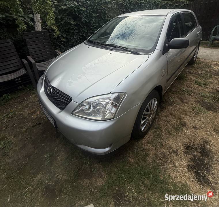Toyota corolla srebrny Wrocław