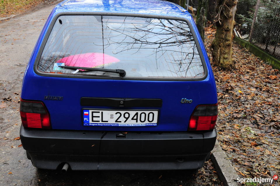 FIAT UNO 900 2000 GAZ łódzkie Tomaszów Mazowiecki