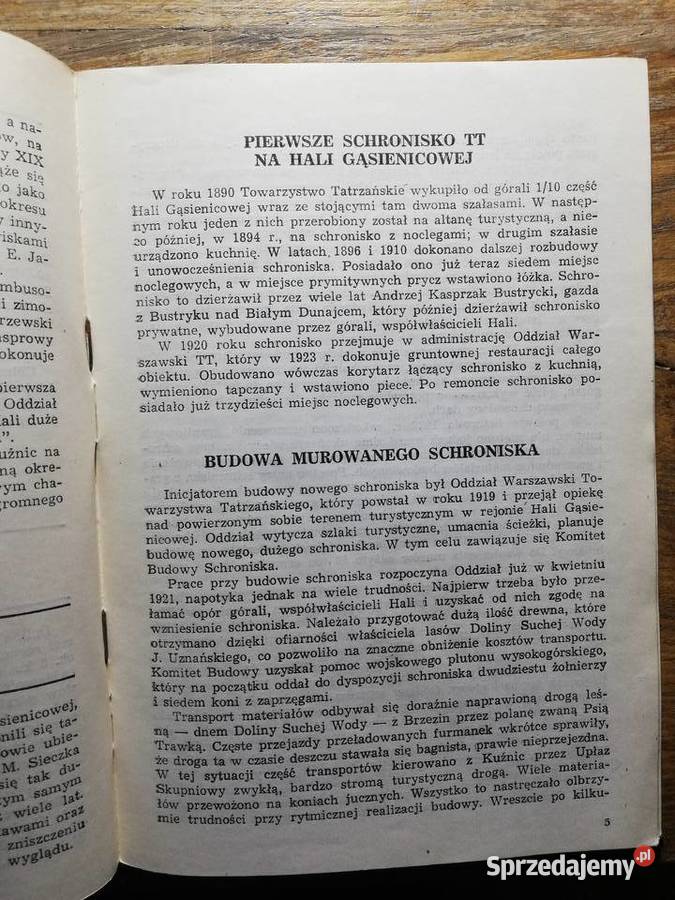 Schronisko PTTK na Hali Gąsienicowej E Moskała małopolskie Kraków