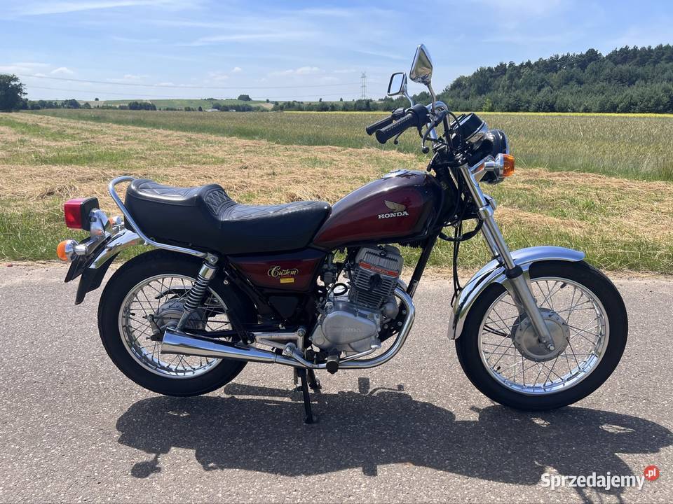 Honda 125 C Custom super stan 19 000 gotowa do śląskie Dąbrowa Górnicza