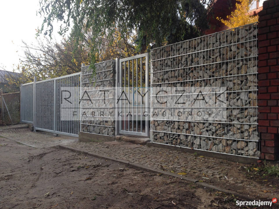 Ogrodzenie gabionowe gabiony gabion PRODUCENT Sierpc sprzedam
