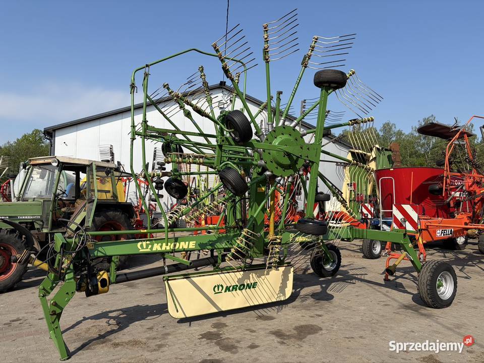 Zgrabiarka 2 karuzelowa Krone Swadro 800 26 Myszyniec