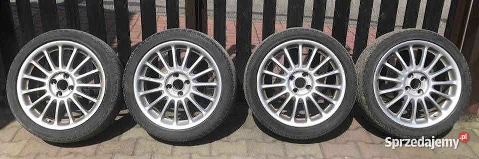 4 felgi aluminiowe 4x100 17 prawie OZ racing Bielsko-Biała