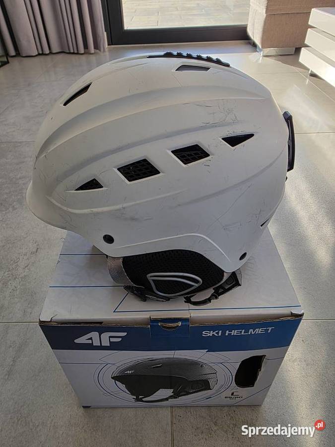 Kask narciarski 4F Biały rozmiar L 5960 Suchań