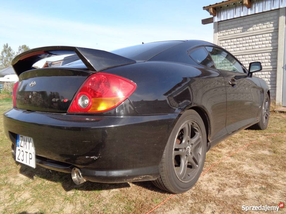 Hyundai Coupe Tiburon 27V6 Gas szyberdach Hyundai zachodniopomorskie Myślibórz