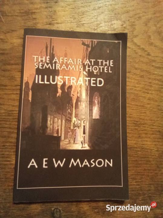 The affair at the Semiramis hotel illustrated miękka mazowieckie Warszawa