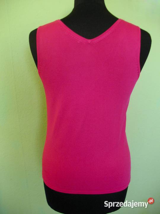 Bluzka pink top 38 M biust 85 100 Planet różowy Siedlce sprzedam