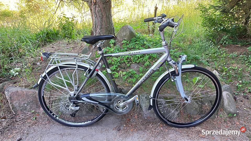 Alu Rower Miejski Męski Gazelle Medeo 3x8 Deore Wołów sprzedam
