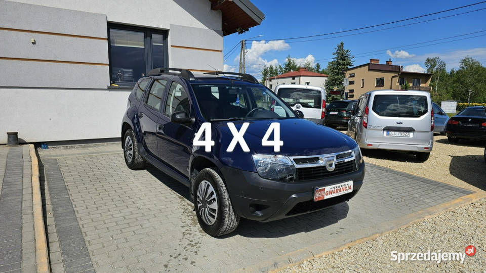 Dacia Duster Dacia Duster 4x4 benzyna 16 idealna relingi dachowe Chełm Śląski