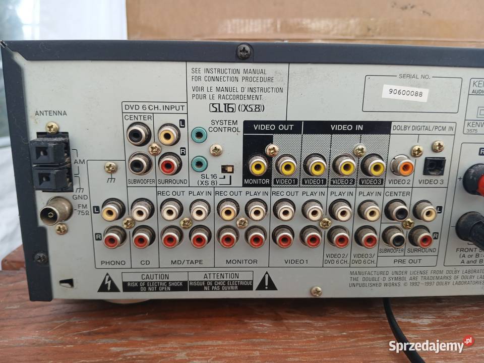 Wzmacniacz kenwood Jatki