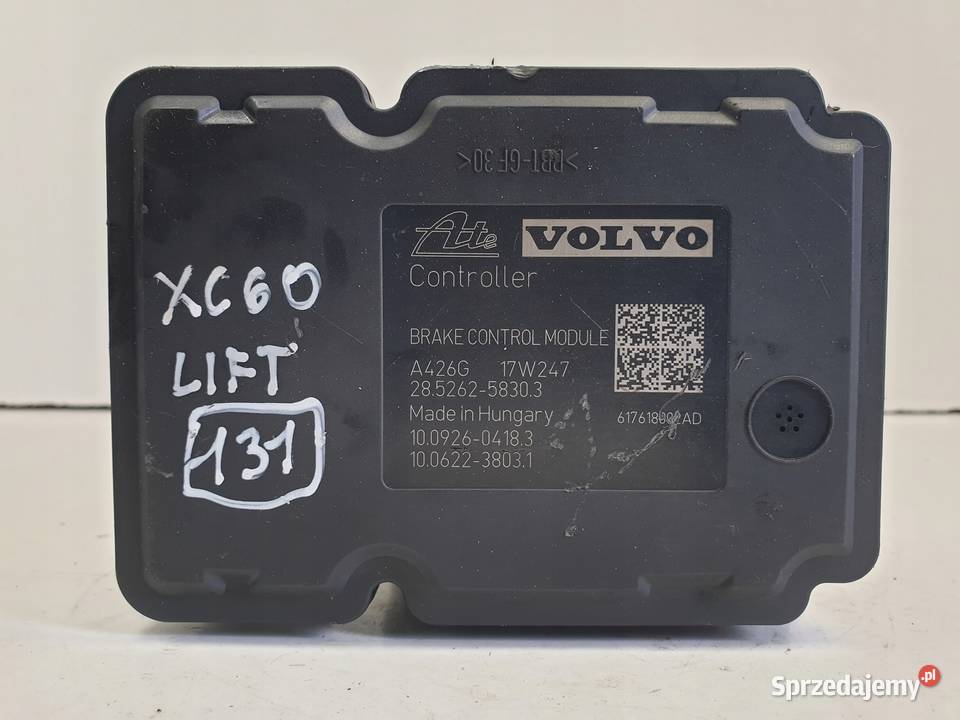 Volvo XC60 lift POMPA ABS Sterownik P31423348 Układ ABS i ESP
